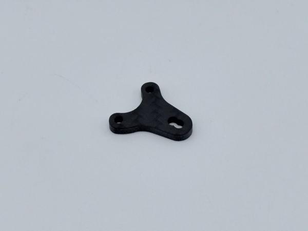 SWORKz Pro-composite Carbon Fiber Steering Servo Saver Plate